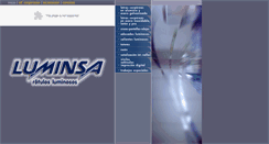 Desktop Screenshot of luminsa.es